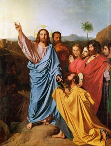 Jesus retornando as chaves para São Pedro, 1820